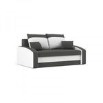 HEWLET kinyitható kanapé, normál szövet, szín - szürke / fehér (GSAG5999114117986) fotó