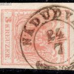 1850 3kr OPM NÁDUDVAR bélyegzés Hajdú Gudlin D2.3 / 100p (d12) fotó
