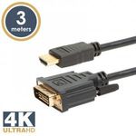 DVI-D / HDMI kábel ? 3 m fotó