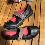 Újszerű Clarks Unstructured bőr cipő UK 6 1/2D, 39 1/2-es, tbth: 26 cm fotó