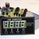 Autós Óra - Hőmérő - Akkumlátor fesz. mérő KIT (Car Clock - Thermometer - Battery Voltage Meter KIT) fotó
