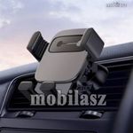 BASEUS Gravity Cube univerzális autós / gépkocsi tartó - FEKETE - szellőzőrácsra rögzíthető, 4, 7-... fotó