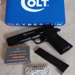 Új, Colt 1911A1 H.P.A. Metal Slide, Rugós Minőségi Airsoft pisztoly + 100db BB, eladó. fotó