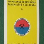 Kártyanaptár, Kohászati alapanyag vashulladék begyűjtő feldolgozó vállalat, Budapest, 1969 , J, fotó