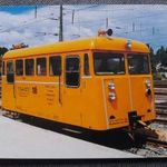 Képeslap, levelezőlap - MÁV TVG pályafenntartás vágánygépkocsi vasút vonat állomás Vác (V1) fotó