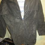 Minőségi C&A XL-XXL-s béléses, kétrétegű, bőr dzseki, kabát fotó
