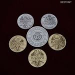 Hungexpo érmék 1974 és 1975, BNV, Tavasz-, Őszi Nemzetközi Vásár, Hungaroplast, stb.6 db együtt, LOT fotó