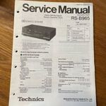 Technics RSB 965 RS-B965 eredeti angol szervizkönyv manuál szerviz javítási kézikönyv új. fotó