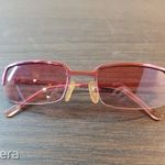 Rózsaszín üvegű rózsaszín keretű retro napszemüveg fotó