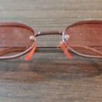 Rózsaszín üvegű rózsaszín keretű retro napszemüveg #2 fotó