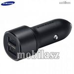 SAMSUNG szivargyújtó töltő /autós töltő 2 x USB aljzat (5V / 2000mA, 10W, gyorstöltés támogatás, ... fotó