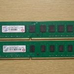 Transcend 8GB / 1333Mhz (2X 4GB) DDR3 memória KIT fotó