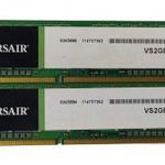 Corsair 4GB (2x2GB) DDR3 1333MHz cl9 memória fotó