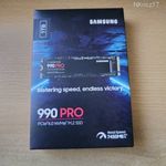Samsung 990 PRO PCIe 4.0 NVMe M.2 SSD 1 TB (MZ-V9P1T0BW) fotó
