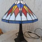 Thiffany, art deco, nagyméretű dekoratív asztali lámpa fotó