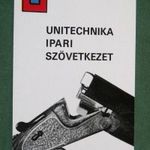 Kártyanaptár, Unitechnika, sport, vadász, horgászbolt, Budapest, vadászfegyver, puska, 1979, , F, fotó