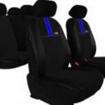 HYUNDAI Accent (II) Univerzális Üléshuzat GT8 prémium Alcantara és Eco bőr kombináció fekete kék ... fotó
