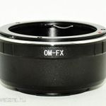 Olympus OM Fuji FX adapter fotó