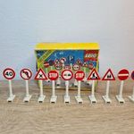 Lego TOWN 6315 - Útjelző táblák !Hiánytalan, karcmentes, doboz! EXTRÉM RITKA dobozzal fotó