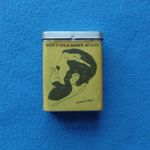 Sigmund Freud - Tin Cigarette Box különleges bádog cigaretta doboz fotó