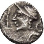 Kelta Gallia (Kr.e. 121-75) Drachma, Mars, ókori ezüst fotó