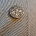 régi római pénz érme ezüst antonius pius(korabeli hamisitvány) fotó