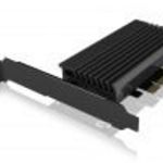Raidsonic IcyBox IB-PCI214M2-HSL PCIe card with M.2 M-Key socket for one M.2 NVMe SSD fotó