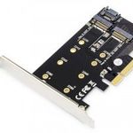 Digitus M.2 NGFF / NVMe SSD PCI Express 3.0 (x4) Add-On Card DS-33170 Alkatrész Bővítőkártya fotó