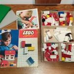 KORAI!!! LEGO SYSTEM 030 doboz és ömlesztett korhű építőkockák fotó