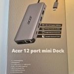 Acer 12 port mini Dock USB-C dokkoló fotó