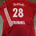 (161.) Adidas Redbull Salzburg 176-os kapus mez, használt! Tremmel 28 fotó