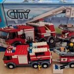 Lego City tűzoltóautó 7239 Hiányos! 1 ft-ról fotó