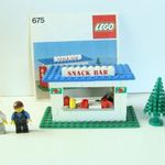 Lego 675 Classic Town, Snack bar fotó