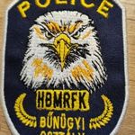 Rendőrségi felvarró HBMRFK Bünügyi Osztály K512 fotó