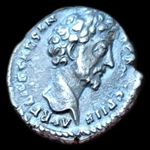 Marcus Aurelius 161-180 Denar Felicitas, Római Birodalom RIC 470 (Pius) fotó