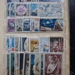 Francia bélyeg válogatás 1950 évek végétől átnézetlen (olvasd) albumban fotó
