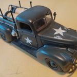 Matchbox Collectibles Models of Yesteryear YYM35189 Chevrolet Army Fire Truck 1941 1: 43 fotó