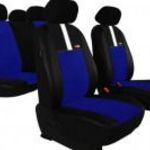 VOLKSWAGEN New Univerzális Üléshuzat GT8 prémium Alcantara és Eco bőr kombináció kék fekete színben fotó