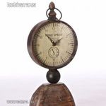 antikolt fa kandalló óra fotó