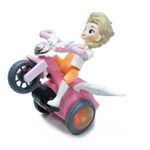 Elemmel működő, bicikliző játékbaba (LD-151B) fotó