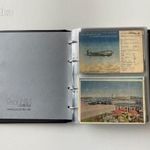 REPÜLŐ - REPÜLŐS tematikájú képeslapcsomag , albumban -- 105 db képeslap fotó