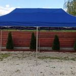 3x6 Erős vízálló pavilon piaci rendezvény horgász sátor kék fotó