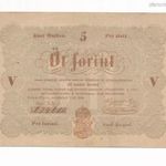 1848 5 Forint - barna nyomat fotó