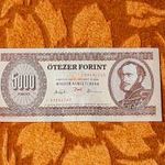1993 -as Ropogós 5000 Forint -os "J" betűjeles, fémszálas bankó !!!! (L1575) fotó