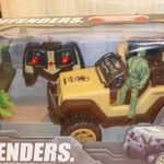 Új! Playfellow Defenders R/C távirányítós (vezetékkel) katonai jármű rakéta kilövőkkel tartozékokkal fotó