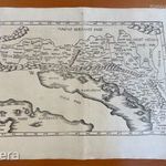 1541 Európa fametszetű térképe, Magyarországgal és Balkánnal / Fries RITKA DARAB!! (*18) fotó