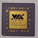 VIA C3 1.2A Ghz aranykupakos kerámia cpu fotó