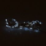 Elemes karácsonyi fényfüzér - hideg fehér, 50 ledes, 5 méter fotó