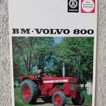 BM Volvo 800 traktor prospektus technikai adatokkal gyűjteményből fotó