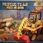 Új 161db-os Rescue TEAM földrengés szett markoló építőjáték építőkocka építő játék kocka Sembo Block fotó